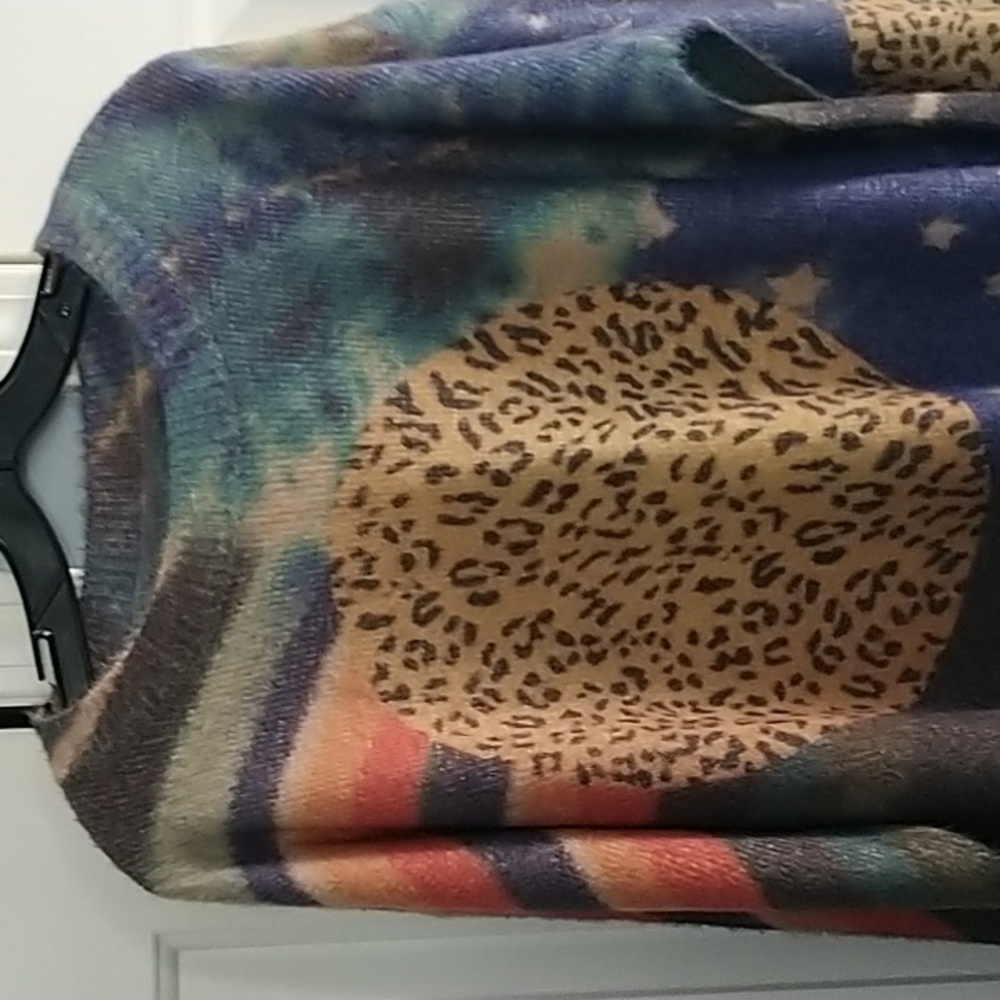 YESNO Oversized Wool Blend Multi Design Sweater Xl - Picture 5 of 12